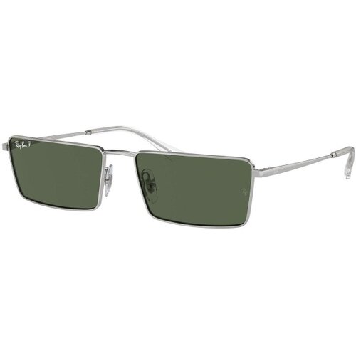 Ray-ban RB3741 003/9A Polarized M (56) Srebrna/Zelena Cene