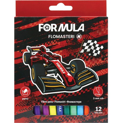 Karbon Flomasteri 1/12 Formula Slike
