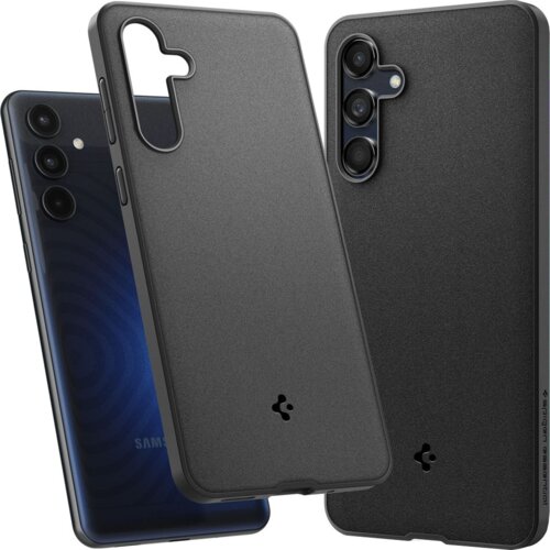 Spigen ESSENTIAL PESKOVANI OVITEK ZA GALAXY M55 5G ZAŠČITNI MAT ČRN, (5000336668) Cene
