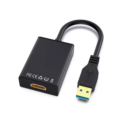 E-green Adapter USB 3.0 (M) - HDMI (F) crni Cene