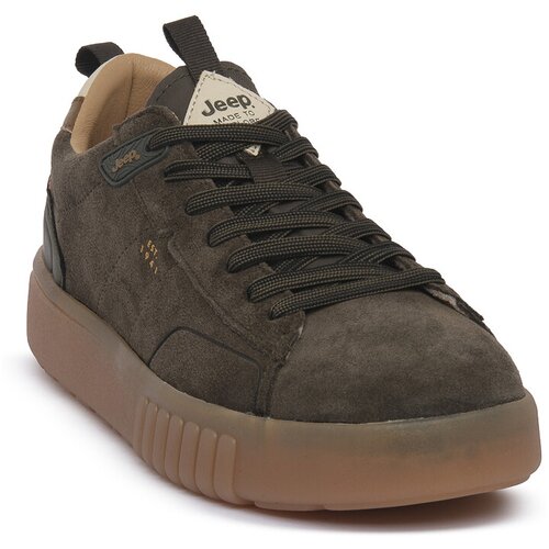 Jeep Nizke superge 282 ROCKS SUEDE FOREST GREEN Zelena Slike