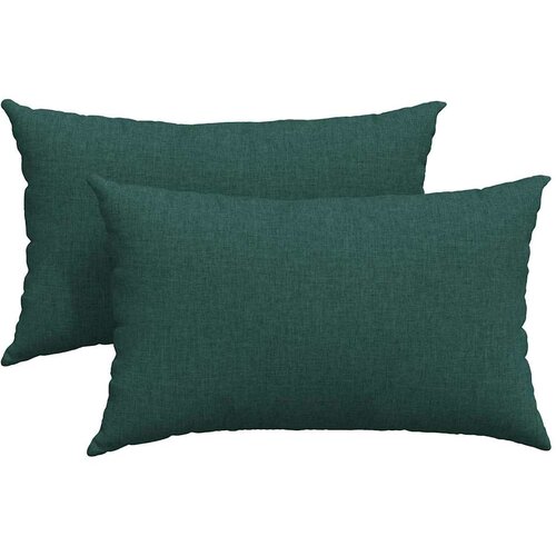  Jastučići za sofu 2 pcs Tamnozelena 50 x 30 cm tkanina Slike