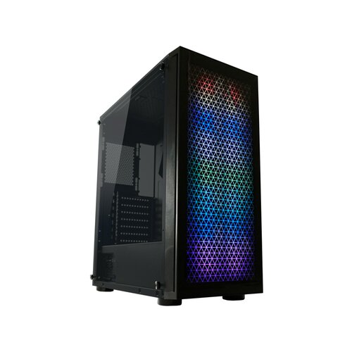 LC Power Ohi&amp;scaron;je LC-Power Interlayer X 800B ATX (LC-800B-ON), midiATX, igralno, RGB, okno, črno Slike