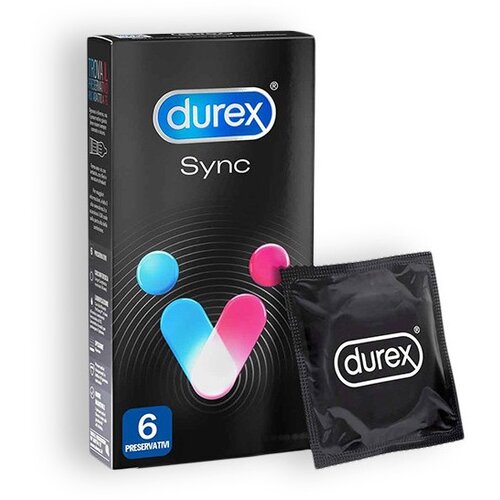 Durex SYNC CONDOMS 6 UNITS Cene