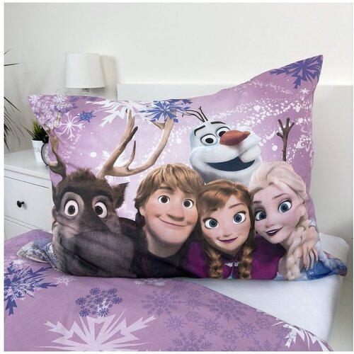 Jerry Fabrics Enojna bombažna otro&amp;scaron;ka posteljnina 140x200 cm Frozen &amp;ndash; Slike