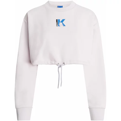 KARL LAGERFELD JEANS Sweater majica plava / crna / bijela