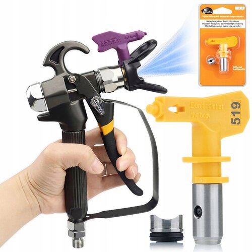 Rosfix SET BRIZGALNA PI&amp;Scaron;TOLA TURBOJET TJ1 Z ULTRA SPRAY &amp;Scaron;OBO 519 &amp;ndash; 1/4&amp;quot; NAVOJ, 25 CM RAZPR&amp;Scaron;ILO, 488 G, (5000075985) Slike