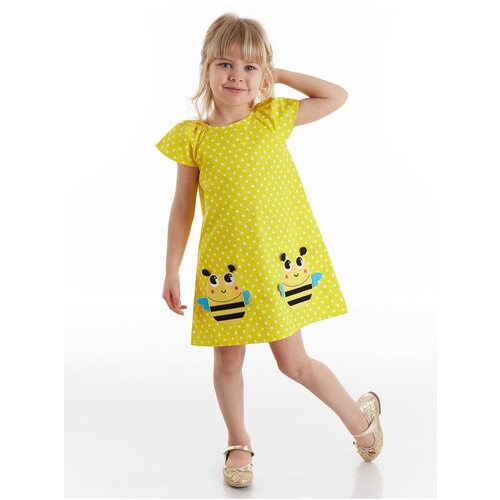 Denokids Dress - Yellow - A-line Cene