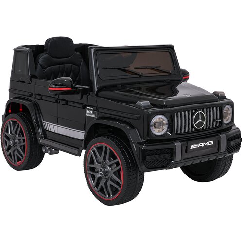  Licencirani auto na akumulator Mercedes G63 AMG LIFT - crni Slike