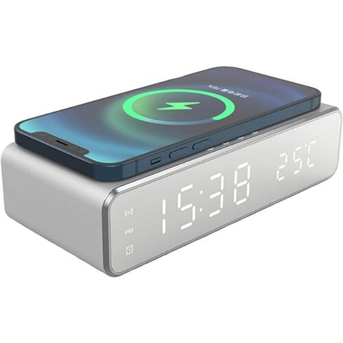 Vivva Digitalna ura in Budilka, Brezžično polnjenje, Temperatura, LED zaslon | WICLOCK, (21279907) Cene
