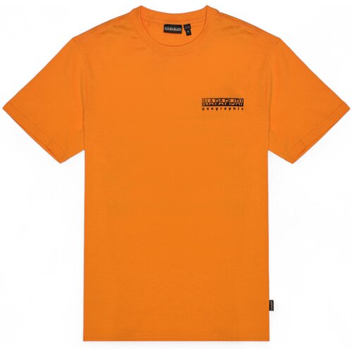 Napapijri Polo majice dolgi rokavi S-VIGNONI BACK SS NP0A4ILX Oranžna Slike