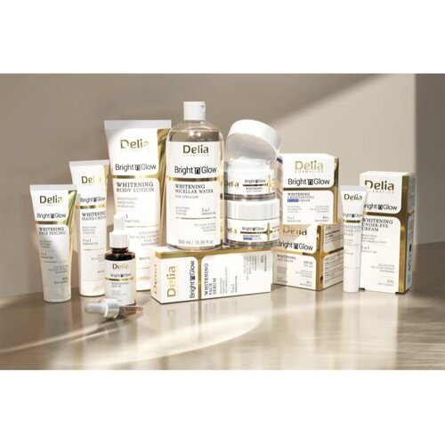 Delia Cosmetics Bright&amp;#039;n&amp;#039;Glow posvjetljujuća dnevna krema za lice SPF 25 50 ml Slike