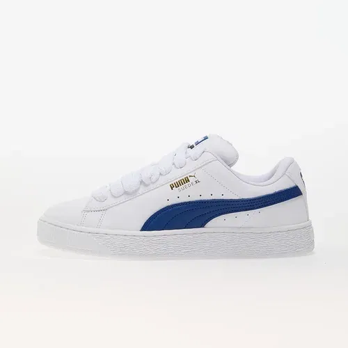 Puma Suede XL Lth White-Clyde Royal