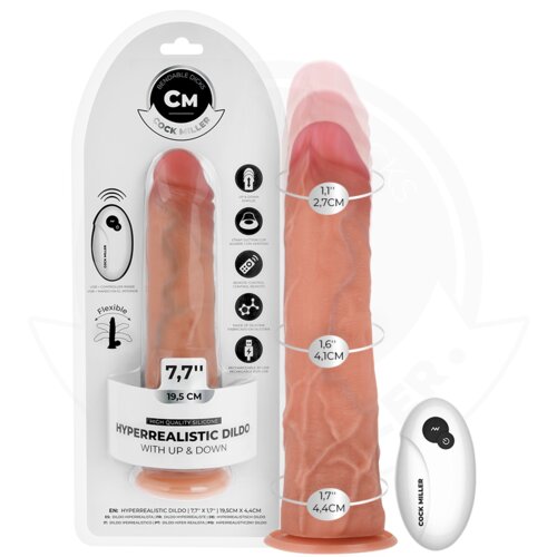 Cock Miller VIBRACIJSKI PENIS Hyper Realistic 19,5 cm Cene