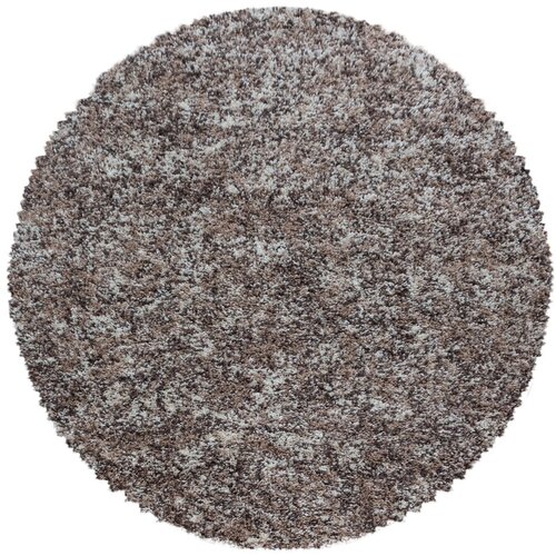 Ayyildiz Carpets Svetlo rjava okrogla preproga ø 120 cm Enjoy – Cene
