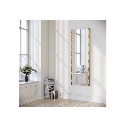 Woody Fashion Ogledalo Melodia, 50x140cm, Zlatno Slike