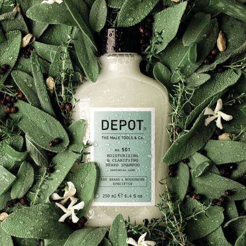 Depot No. 501 Moisturizing & Clarifying Beard Shampoo hidratantni šampon za bradu i brkove 250 ml Cene