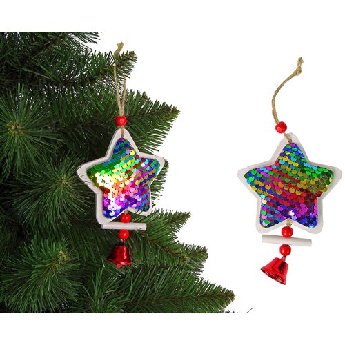 Christmas Tree with Sequins Tinker Bell Tree Ornament Slike