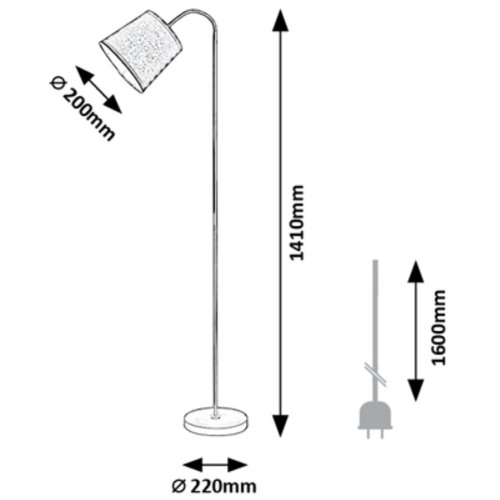 Rabalux podna lampa godric 6639 Cene
