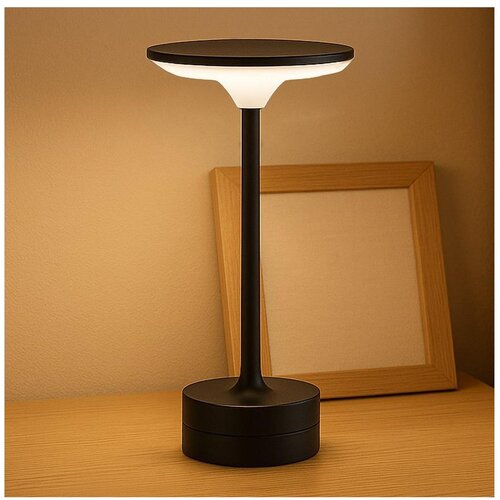  LED punjiva dodirna stona lampa TAVOLO LED/2,5W/5V 2400 mAh 3000-6000K crna Cene