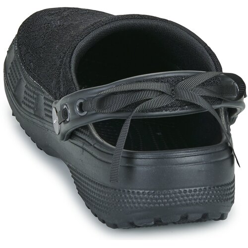 Crocs Cokli Crafted Lace Clog Črna Slike