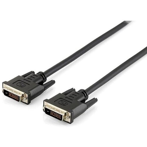 Equip DVI-D Dual Link 24+1 mo&scaron;ki/mo&scaron;ki kabel 3m zlata - 118933, (21407229) Cene