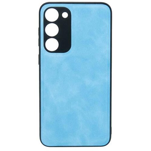  Maska za telefon LEATHER CASE za Samsung S23 Plus, Svetloplava Cene
