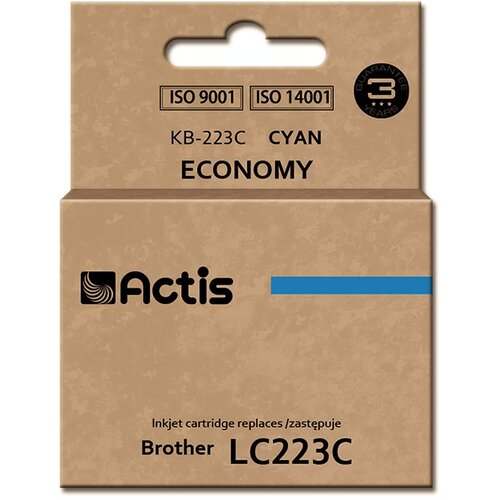 Actis KB-223C ink (replacement for Brother LC223C; Standard; 10 ml; cyan) Cijene