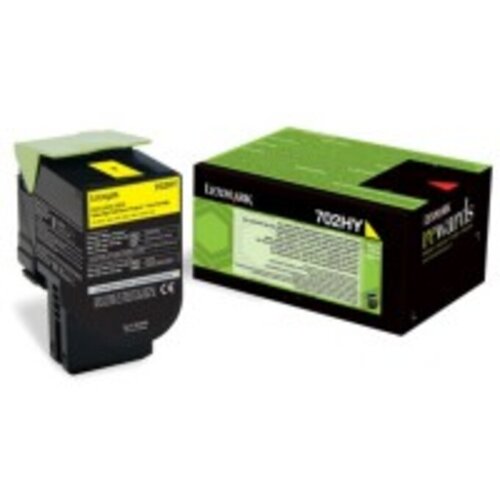 Lexmark 702HY R toner cartridge 1 pc(s) Original Yellow Cijene