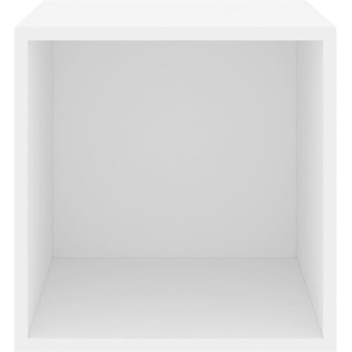  Zidni ormarići 4 kom bijeli 37 x 37 x 37 cm konstruirano drvo Slike