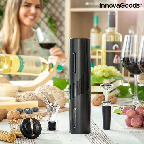 InnovaGoods Električni vadičep s dodacima za vino Corking Cijene