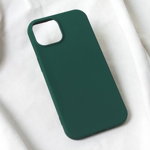 Teracell torbica soft velvet za iphone 15 6.1 tamno zelena Slike