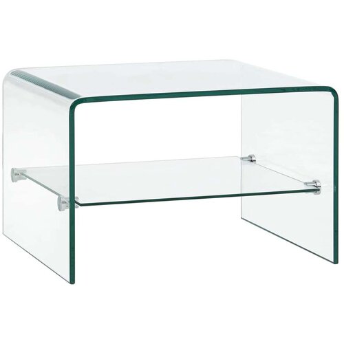  Stolić za kavu prozirni 50 x 45 x 33 cm od kaljenog stakla Cijene