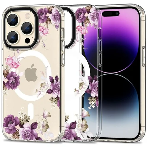  TECH-PROTECT MAGMOOD MAGSAFE maska za IPHONE 15 PRO MAX SPRING FLORAL