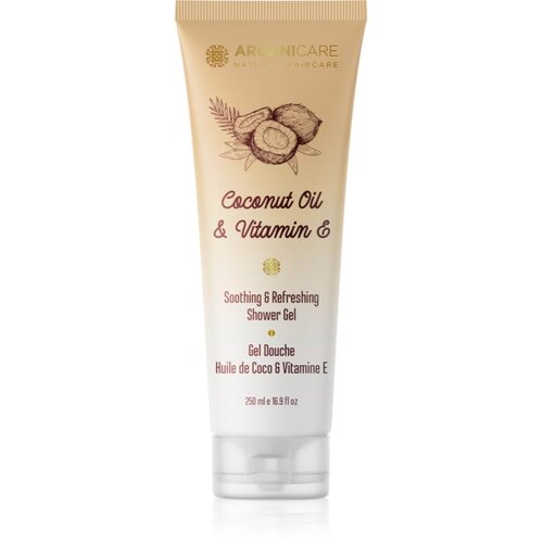 Arganicare Coconut Oil &amp;amp; Vitamin E Shower Gel gel za prhanje 250 ml Slike
