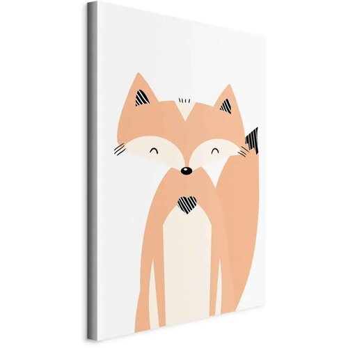  Slika - Happy Fox (1 Part) Vertical 60x90 Na talijanskom platnu Cijene