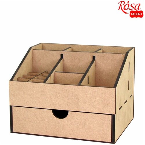 Organizator iz MDF z 1 predalom ROSA TALENT 22,5x18x16,5 cm Slike