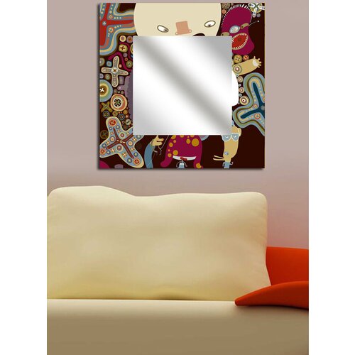 Atelier Del Sofa ogledalo MA-3, 50x50cm, Šareno Cene