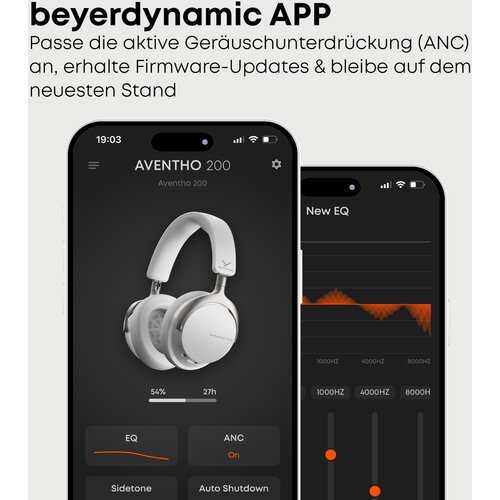 Beyerdynamic aventho 200 nordijsko sivi brezžicne slu&amp;scaron;alke s odprtimi u&amp;scaron;esi Slike