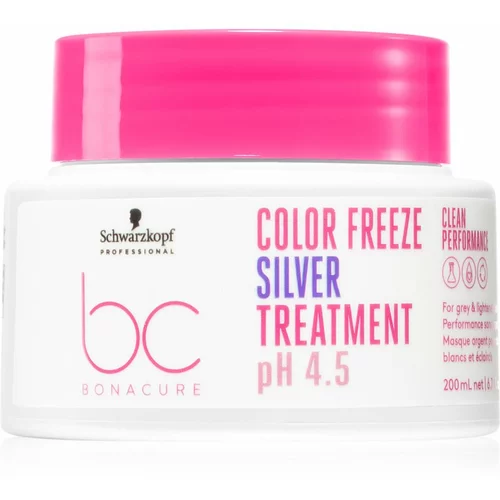 Schwarzkopf bonacure Color Freeze pH 4.5 Silver Treatment - 200 ml