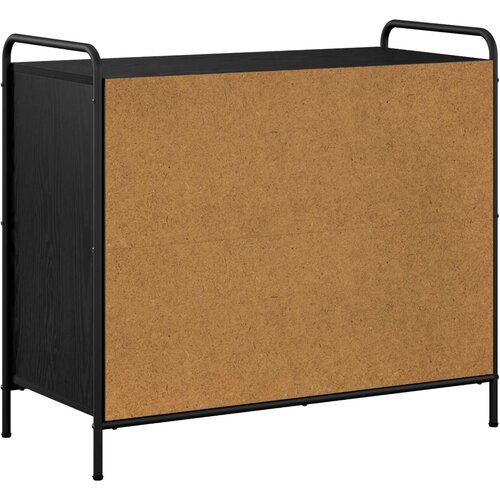  Ormar za cipele 85 x 39,5 x 75 cm Konstruirano drvo Crni hrast Slike