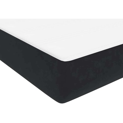 Box spring krevet s madracem crni 160x210 cm bar&amp;scaron;unasti - Crna 160 x 210 cm Okomite pruge Slike