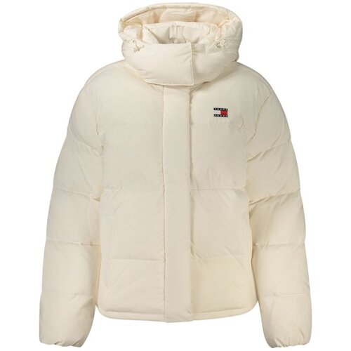 Tommy Hilfiger ženska pro&amp;scaron;ivena jakna DW0DW18610 s odvojivom kapuljačom bijela Slike