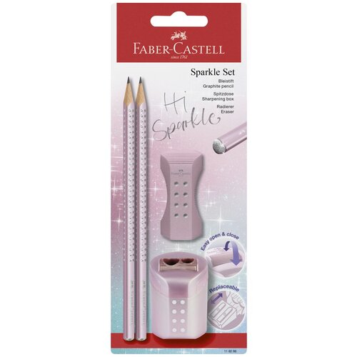 Faber-Castell set sparkle cosmic bc rose Cene