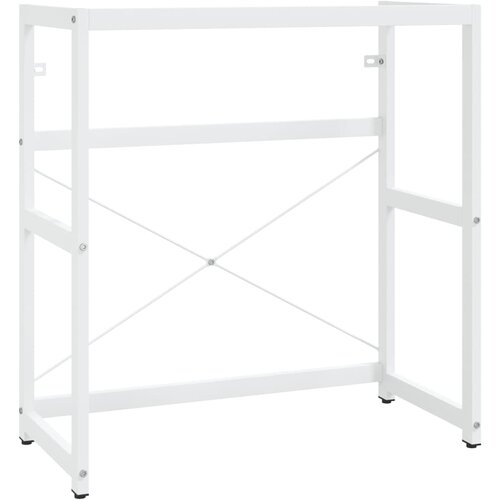 Maison Chic Kopalniški regal - Umivalniška omarica bel 79x38x83 cm železo, (21758920) Cene