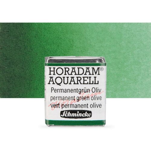  Akvarel boje Schmincke Horadam pola posudice 534 Permanent Green Olive Cene