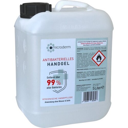 ACUTOP Antibakterijski gel za roke, brez izpiranja, 5 l Slike