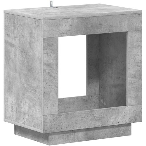  Bocni stol Betonsko Siva 60 x 40 x 65 cm Konstrukcijsko drvo Cene