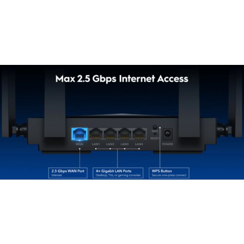 Cudy WR3600H BE3600 2.5G Wi-Fi 7 Router Cene