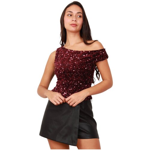 La Modeuse Topi & Bluze 76720_P181716 Bordo Cene